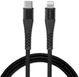 4smarts 20W USB-C naar Apple Lightning Kabel 3 Meter 3A Zwart/Grijs afbeelding 1