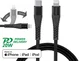 4smarts 20W USB-C naar Apple Lightning Kabel 3 Meter 3A Zwart/Grijs afbeelding 2