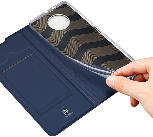 Dux Ducis Skin Pro Series Xiaomi Redmi Note 9T Hoesje Blauw afbeelding 7
