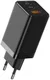 Baseus GaN2 Pro Snellader 65W met PD + USB-C Kabel 1M Zwart afbeelding 1