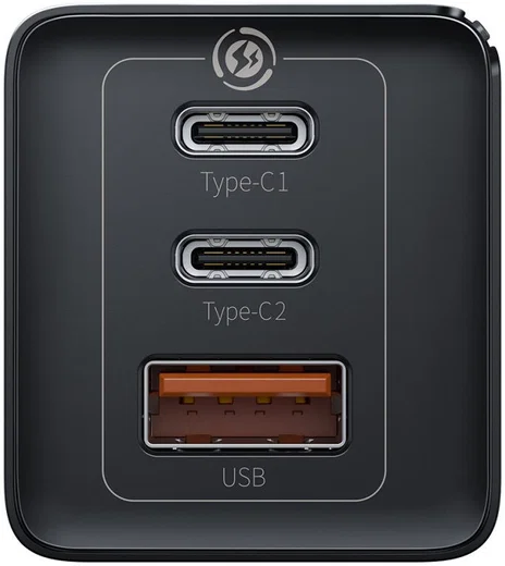 Baseus GaN2 Pro Snellader 65W met PD + USB-C Kabel 1M Zwart afbeelding 8