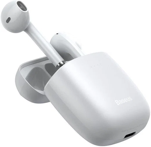 Baseus Encok TWS W04 Draadloze Bluetooth Oordopjes Wit afbeelding 2