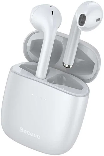 Baseus Encok TWS W04 Draadloze Bluetooth Oordopjes Wit afbeelding 3