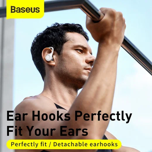 Baseus Encok W17 TWS Draadloze Bluetooth Oordopjes Wit afbeelding 9