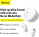 Baseus Encok WM01 TWS Draadloze Bluetooth Oordopjes Wit afbeelding 9