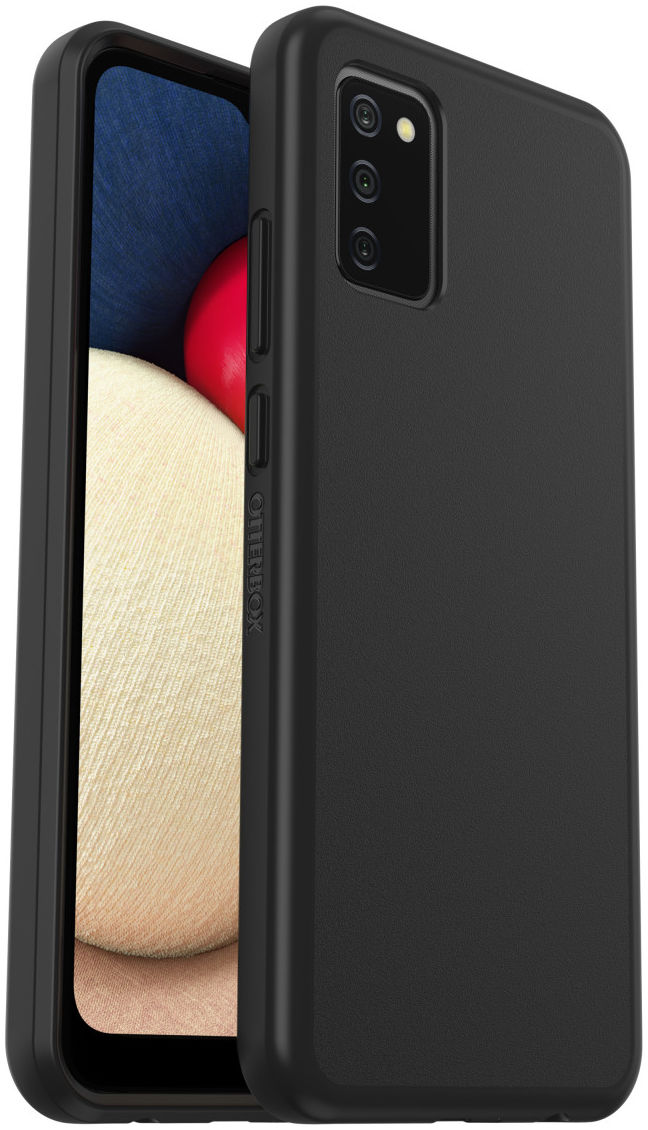 OtterBox React Samsung Galaxy A02s Hoesje Back Cover Zwart afbeelding 1