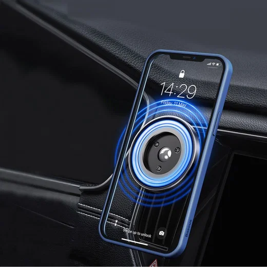 Baseus Magnetische Dashboard/Ventilatie Houder Auto voor Apple MagSafe afbeelding 2