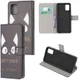 Samsung Galaxy A52 / A52S Hoesje Wallet Book Case met Print Don't Touch afbeelding 4