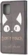Samsung Galaxy A52 / A52S Hoesje Wallet Book Case met Print Don't Touch afbeelding 3