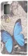 Samsung Galaxy A52 / A52S Hoesje Wallet Book Case met Print Blauwe Vlinder afbeelding 3