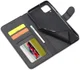 LC.IMEEKE Samsung Galaxy A12 Hoesje Book Case Kunst Leer Zwart afbeelding 13