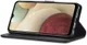 LC.IMEEKE Samsung Galaxy A12 Hoesje Book Case Kunst Leer Zwart afbeelding 11