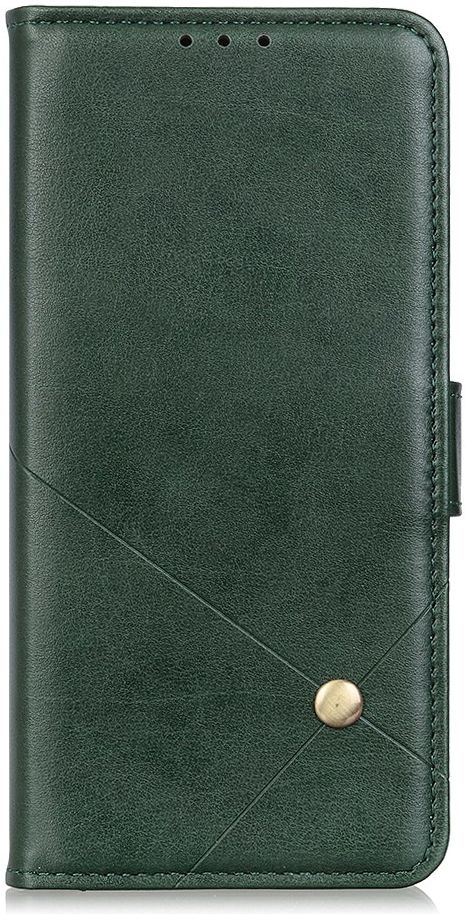 Samsung Galaxy A02s Portemonnee Hoesje Kunstleer Groen afbeelding 2