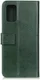 Samsung Galaxy A02s Portemonnee Hoesje Kunstleer Groen afbeelding 3