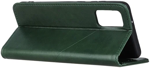 Samsung Galaxy A02s Portemonnee Hoesje Kunstleer Groen afbeelding 7