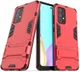 Samsung Galaxy A52/A52S Hoesje Shock Proof Kickstand Back Cover Rood afbeelding 2
