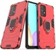 Samsung Galaxy A52 / A52S Hoesje Magnetische Ring Kickstand Rood afbeelding 2