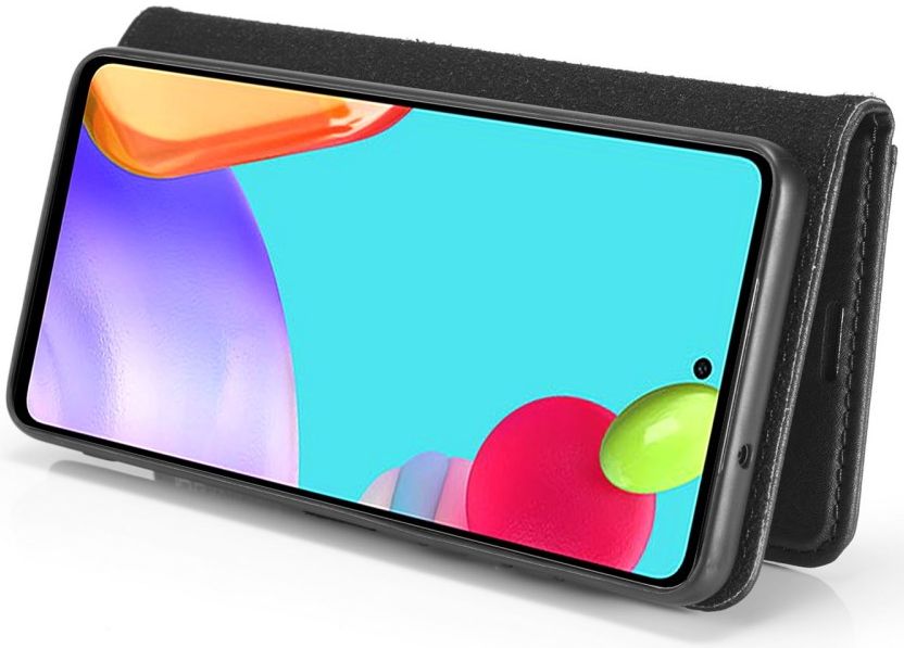 DG Ming Samsung Galaxy A52 / A52S Hoesje 2-in-1 Book Case en Back Cover Zwart afbeelding 11