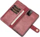 DG Ming Samsung Galaxy A52 / A52S Hoesje 2-in-1 Book Case en Back Cover Rood afbeelding 2
