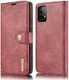 DG Ming Samsung Galaxy A52 / A52S Hoesje 2-in-1 Book Case en Back Cover Rood afbeelding 10