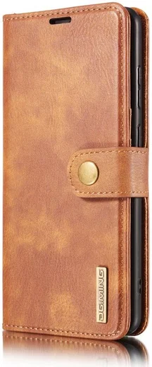 DG Ming Samsung Galaxy A52 / A52S Hoesje 2-in-1 Book Case en Back Cover Bruin afbeelding 5