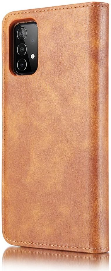 DG Ming Samsung Galaxy A52 / A52S Hoesje 2-in-1 Book Case en Back Cover Bruin afbeelding 6