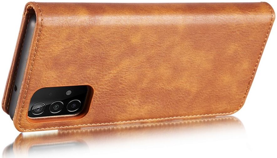 DG Ming Samsung Galaxy A52 / A52S Hoesje 2-in-1 Book Case en Back Cover Bruin afbeelding 10