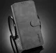 DG Ming Samsung Galaxy A72 Hoesje Retro Wallet Book Case Grijs afbeelding 8
