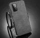 DG Ming Samsung Galaxy A72 Hoesje Retro Wallet Book Case Grijs afbeelding 9
