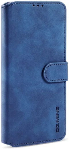 DG Ming Samsung Galaxy A72 Hoesje Retro Wallet Book Case Blauw afbeelding 3