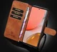 DG Ming Samsung Galaxy A72 Hoesje Retro Wallet Book Case Bruin afbeelding 4