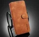DG Ming Samsung Galaxy A72 Hoesje Retro Wallet Book Case Bruin afbeelding 7
