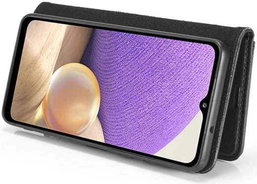 Samsung Galaxy A32 5G Hoesje 2-in-1 Book Case en Back Cover Zwart afbeelding 9