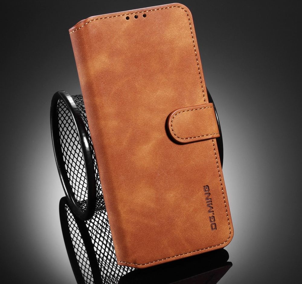 DG Ming Samsung Galaxy A32 5G Hoesje Retro Wallet Book Case Bruin afbeelding 8