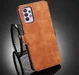 DG Ming Samsung Galaxy A32 5G Hoesje Retro Wallet Book Case Bruin afbeelding 9