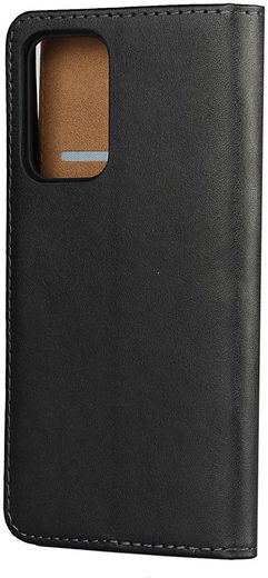 Samsung Galaxy A52 / A52S Hoesje Portemonnee Book Case Echt Leer Zwart afbeelding 6