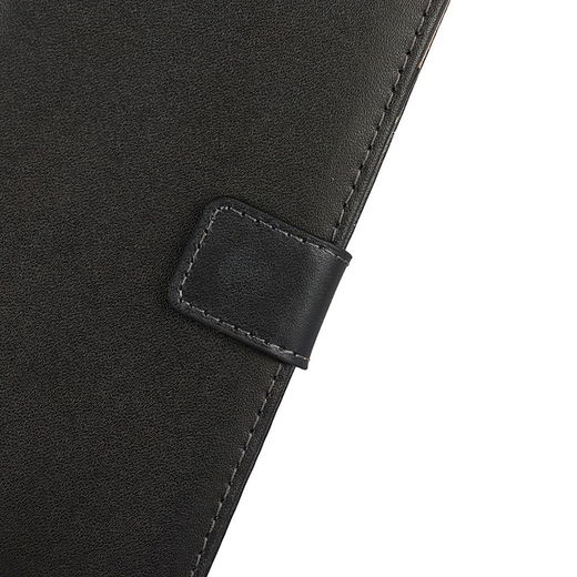 Samsung Galaxy A52 / A52S Hoesje Portemonnee Book Case Echt Leer Zwart afbeelding 8