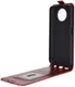 Xiaomi Redmi Note 9T Hoesje Verticale Flip Wallet Case Kunstleer Bruin afbeelding 7