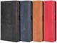 Xiaomi Redmi Note 9T Portemonnee Hoesje Vintage Look Kunst Leer Zwart afbeelding 7