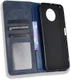 Xiaomi Redmi Note 9T Portemonnee Hoesje Vintage Look Kunst Leer Blauw afbeelding 5