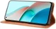 Xiaomi Redmi Note 9T Portemonnee Hoesje Vintage Look Kunst Leer Bruin afbeelding 5