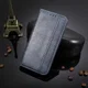 Xiaomi Redmi 9T Styles Portemonnee Hoesje Retro Look Kunstleer Blauw afbeelding 8