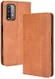 Xiaomi Redmi 9T Styles Portemonnee Hoesje Retro Look Kunstleer Bruin afbeelding 9