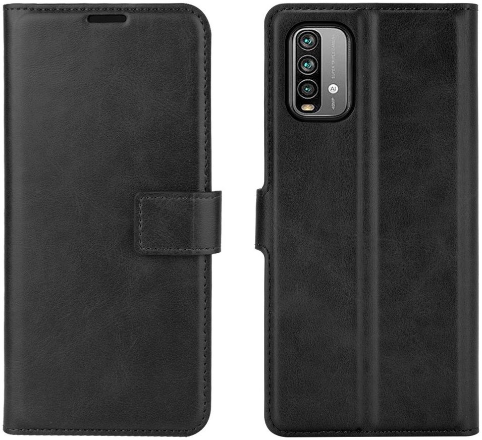 Xiaomi Redmi 9T Hoesje Portemonnee Book Case Zwart afbeelding 7