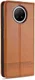 AZNS Xiaomi Redmi Note 9T Hoesje Book Case Kunst Leer Lichtruin afbeelding 2