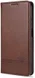 AZNS Xiaomi Redmi Note 9T Hoesje Book Case Kunst Leer Bruin afbeelding 1