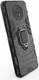 Xiaomi Redmi Note 9T Hoesje met Kickstand Ring Houder Zwart afbeelding 2