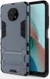 Xiaomi Redmi Note 9T Hoesje Hybride Back Cover met Kickstand Blauw afbeelding 1