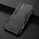 Xiaomi Redmi 9T Hoesje Hybride Back Cover met Kickstand Zwart afbeelding 5