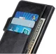 Xiaomi Mi 11 Hoesje Portemonnee met Drukknoop Sluiting Zwart afbeelding 3